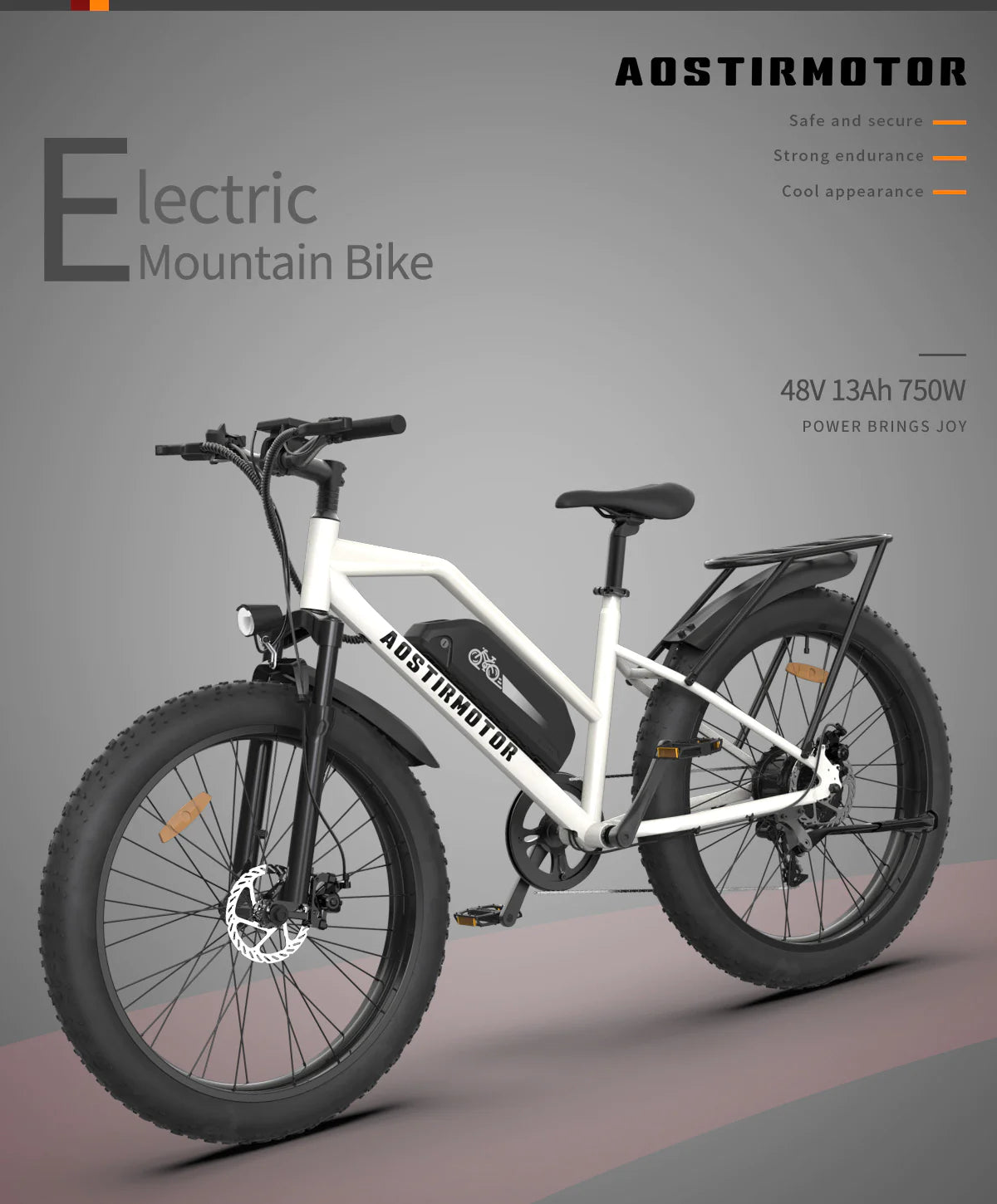 Commuter Step Thru Electric Bike S07-G