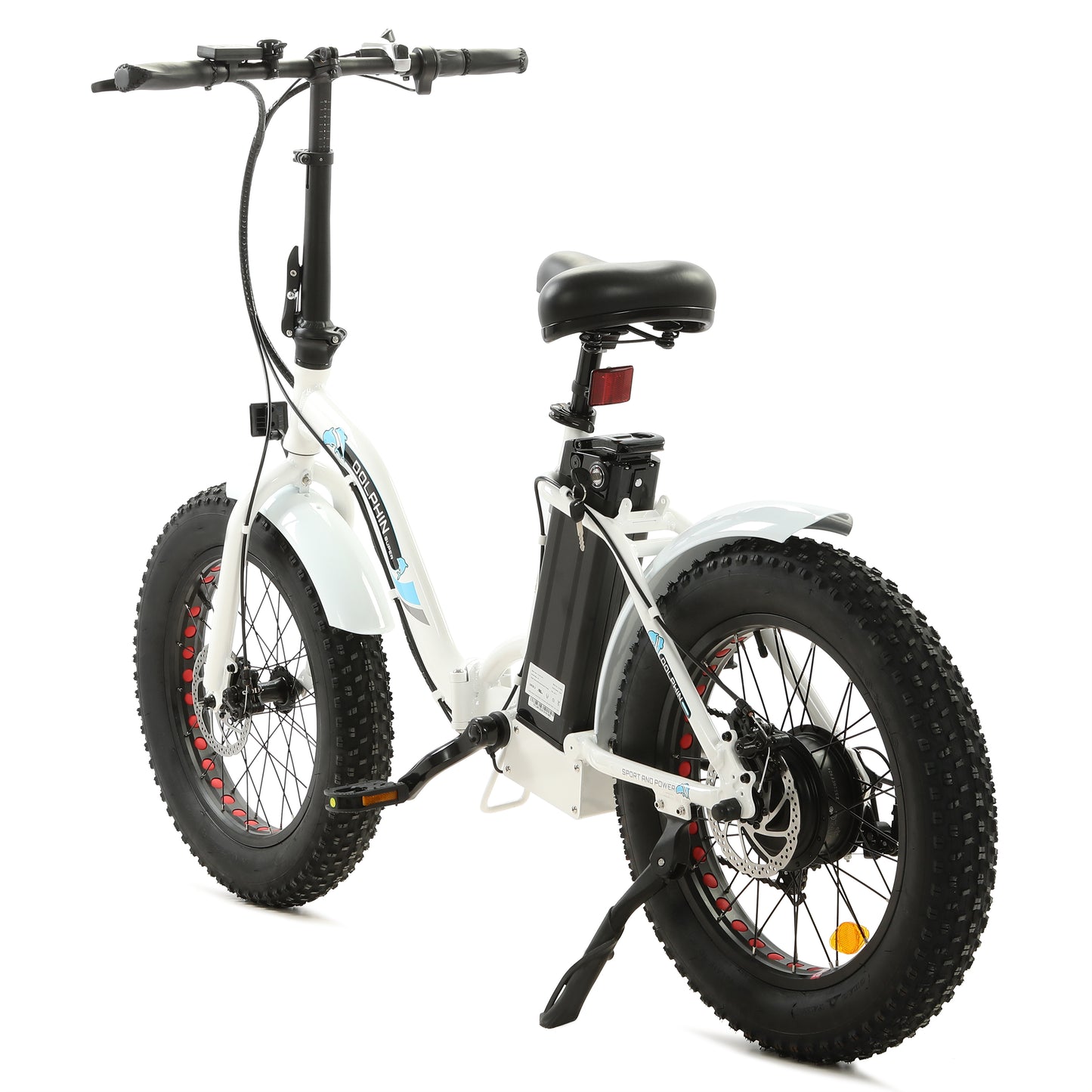 Dolphin portable and folding fat bike