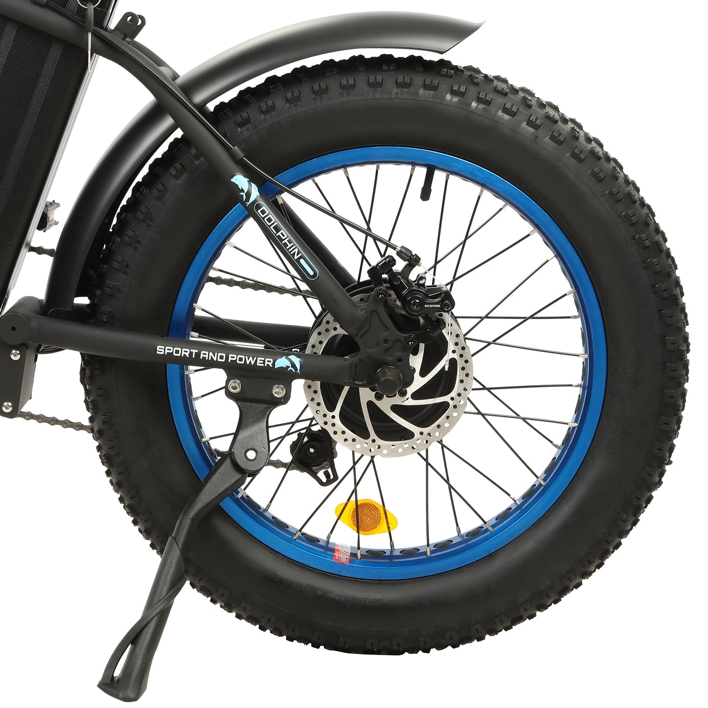 Dolphin portable and folding fat bike