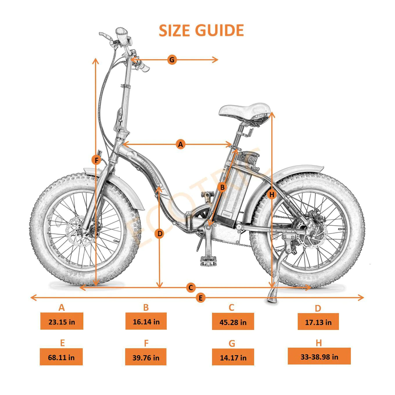 Dolphin portable and folding fat bike