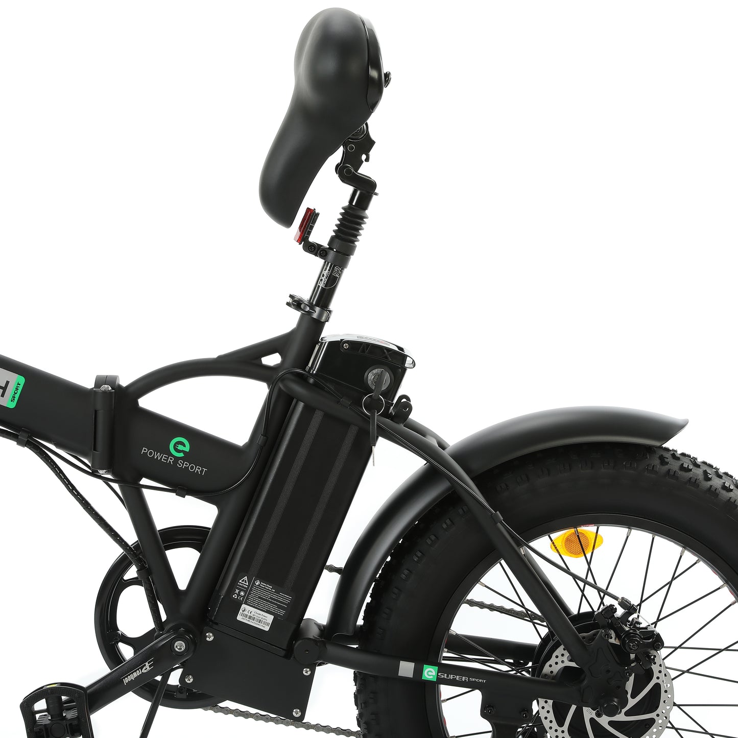 Fat Tire Folding Electric Bike 48V (Upgraded)