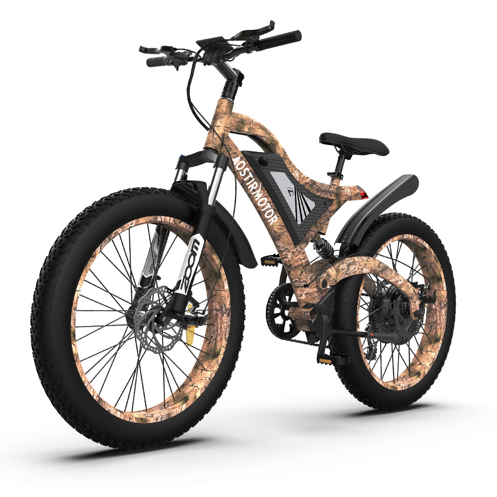 Snakeskin Grain Mountain Ebike S18-1500W