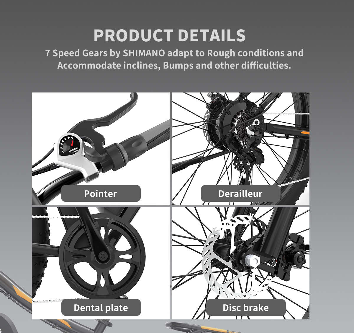 750W Electric Mountain Bike S07-B