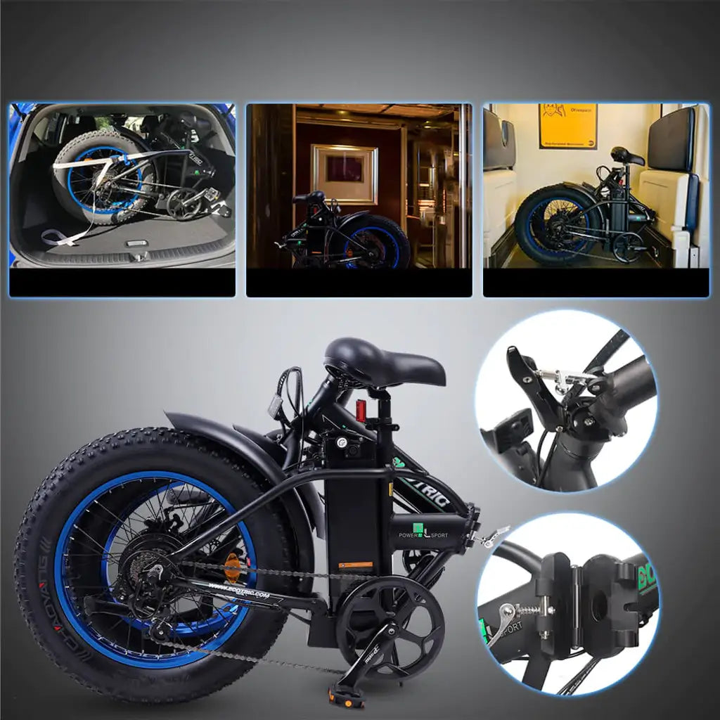 Fat Tire Folding Electric Bike 36V