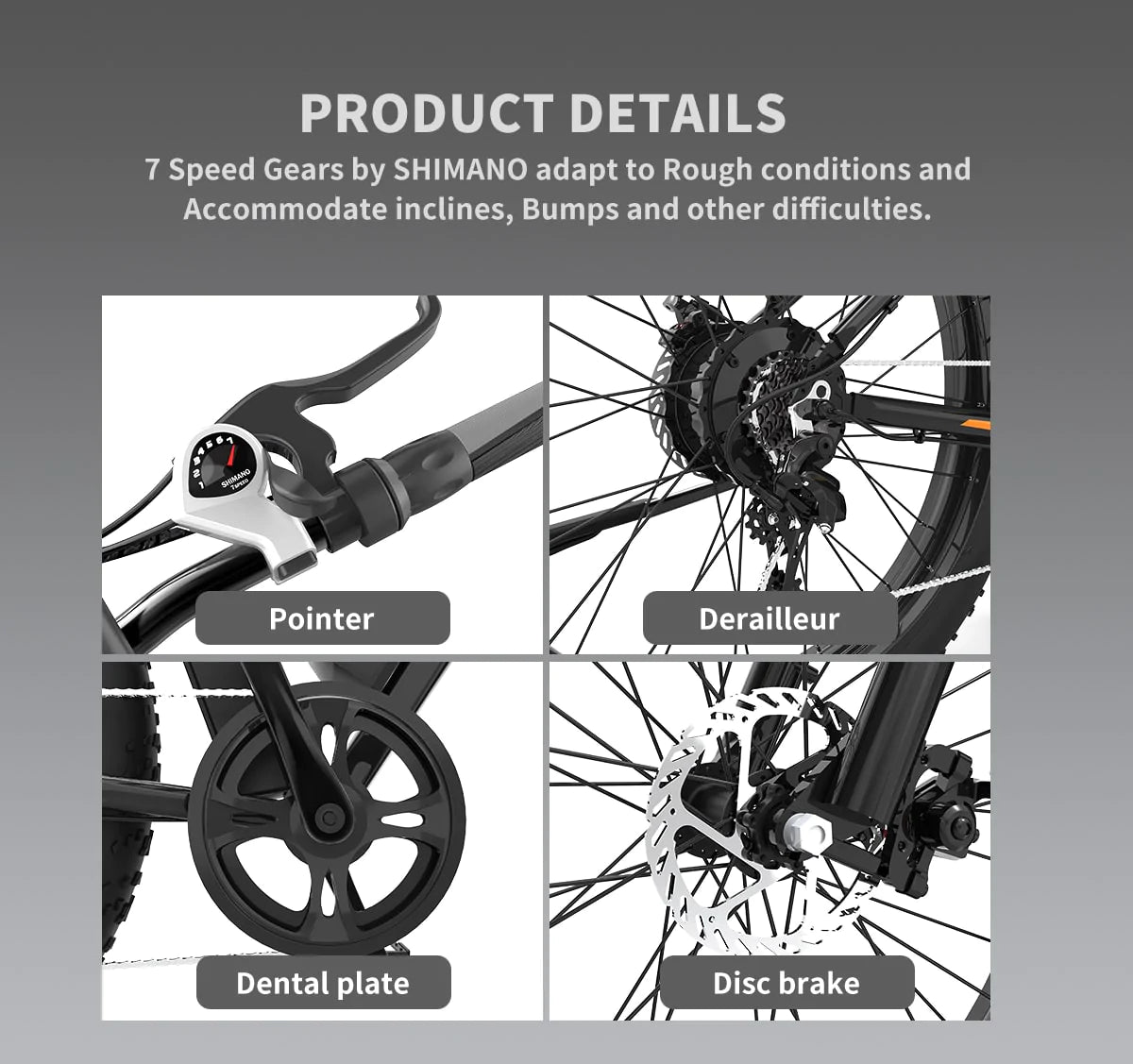 Commuter Step Thru Electric Bike S07-G