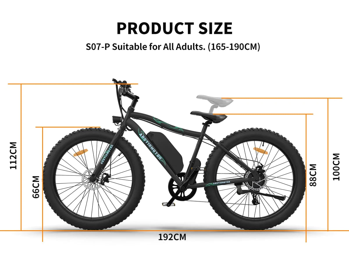 Commuting and Hunting Ebike S07-P