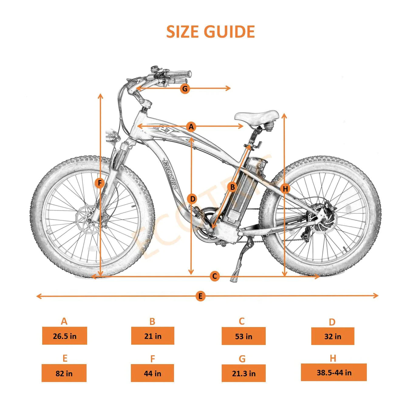 Hammer Electric Beach Snow Bike